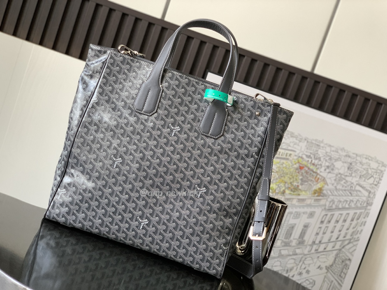 Goyard Cap Voltaire Bag 38.5 Cm X 11.5 Cm X 38 Cm (10) - newkick.cc